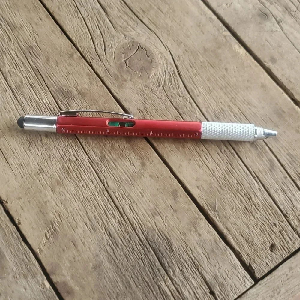 6 in 1 Stylus Pen-Red